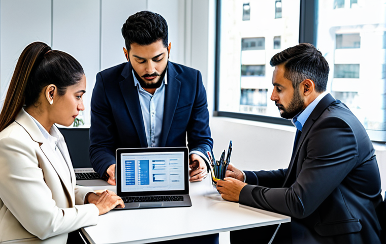 **

"A team of diverse professionals in a modern office in Mexico City, reviewing market research data on tablets and laptops, fully clothed in appropriate business attire, discussing strategies, safe for work, professional environment, perfect anatomy, correct proportions, well-formed hands, natural poses, bright and well-lit."

**
